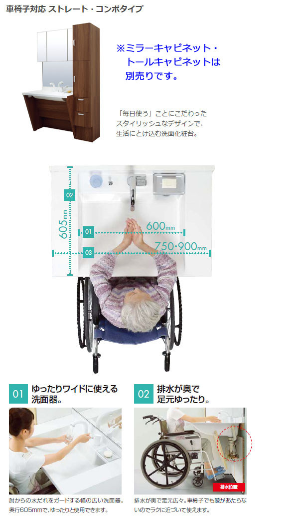 浴室　カウンター　机 楽天市場】DCXO-905SYR(P)/XZ4H LIXIL INAX 洗面化粧台 ドゥケア